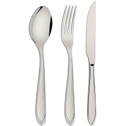 Faqueiro 42 Peças Laguna Em Aço Inox Tramontina Com Facas Para Churrasco